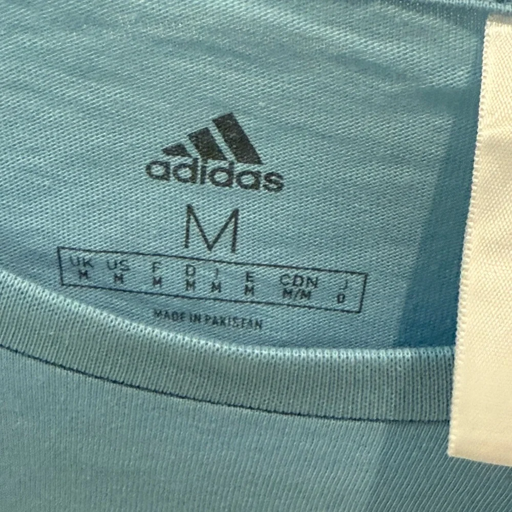 Adidas Sky Blue Graphic Tee FiFA World Cup Rusia‎ 2018